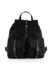 NERO | Zaino CLASSIC in nylon con dettagli in metallo