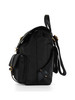 SCHWARZ | CLASSIC Rucksack aus Nylon mit Metalldetails
