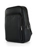 NERO | Zaino in ecopelle con placca logo frontale