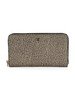 NERO | Portafoglio Large Zip Around in tessuto OP