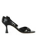 NERO | Sandali con tacco in pelle