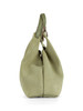 GRÜN | DUA Small Handtasche aus Veloursleder
