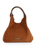Leder | DUA Small Handtasche aus Veloursleder