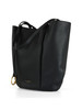 NERO | Borsa shopping LILY in pelle grana maxi