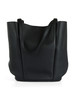 NERO | Borsa shopping LILY in pelle grana maxi
