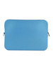 BLU CHIARO | Borsa a mano FLAT FLOWE 26 effetto saffiano