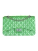 VERDE | Borsa a tracolla trapuntata FLAT FALCON Medium 26