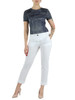 BLU | LIU JO feat. ELODIE: T-shirt stampa denim in viscosa stretch
