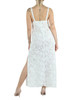 WEISS | Langes Spitzenkleid