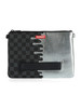 NERO | Pochette a tracolla SILVER SIDE DRIP