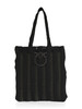NERO | Borsa in rafia EASY TOTE ABG