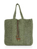 VERDE | Borsa in paglia crochet NEFELI