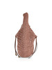 ROSA | Borsa hobo in paglia crochet NEFELI