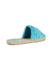 AZZURRO | Ciabattina espadrillas con frange
