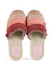 ROSA | Ciabattina espadrillas con frange