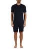 BLU | UNDERWEAR: Pigiama in cotone stretch composto da t-shirt e pantaloncini
