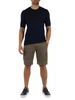 TORTORA | Bermuda cargo MALIBU 226 in cotone stretch