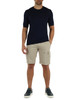 BEIGE | Bermuda cargo MALIBU 226 in cotone stretch