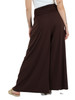 MARRONE | SWIMWEAR: Pantalone copricostume con spacchi frontali