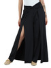 NERO | SWIMWEAR: Pantalone copricostume con spacchi frontali