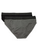 NERO | Il set comprende due paia di slip in eco viscosa