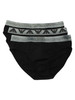 NERO | Il set comprende tre paia di slip in cotone organico stretch