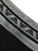 NERO | Il set comprende tre paia di slip in cotone organico stretch