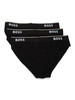 NERO | Il set POWER comprende tre paia di slip in cotone stretch