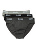 GRIGIO | Il set POWER comprende tre paia di slip in cotone stretch