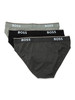 GRIGIO | Il set POWER comprende tre paia di slip in cotone stretch