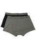 GRIGIO | Il set comprende due paia di parigamba in cotone stretch