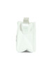 BIANCO | BEACH: Beauty case in canvas con stampa logo glitterata