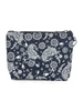 BLU | BEACH: Mini pochette stampata in canvas