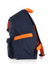 BLU | BEACH: Zaino in canvas con stampa logo frontale