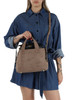 TORTORA | Handtasche aus Ecosuede mit Innentasche