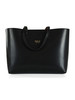 NERO | Borsa shopping reversibile con pochette interna