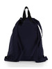 BLU | BEACH: Zaino in nylon con portachiavi rimovibile