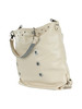 BEIGE | Borsa a mano reversibile con pochette interna