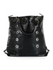 SCHWARZ | Wendbare Handtasche mit Innentasche