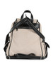 ROSA | Canvas-Rucksack mit Logopatch und kontrastierenden Details