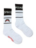 BIANCO | Calzini in misto cotone con motivo logo