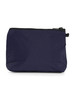 BLU SCURO | BEACH: Pochette in tessuto tecnico con stampa logo