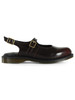 BORDEAUX | Slingback Mary Jane MADALINEin pelle Rub Off Arcadia