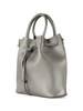 Silber | Beuteltasche in gehämmerter Optik