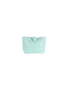 CELESTE | Borsa shopping effetto martellato con logo impresso