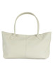 OFF WHITE | Borsa shopping effetto martellato con logo impresso