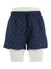 BLU SCURO | Boxer mare Graphic Series con stampa logo