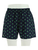 BLU | Boxer mare con stampa logo all over