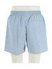 CELESTE | Boxer mare con stampa logo all over