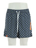BLU | Boxer mare stampato con portachiavi rimovibile